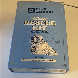 NIB Duke Cannon Winter Rescue Kit